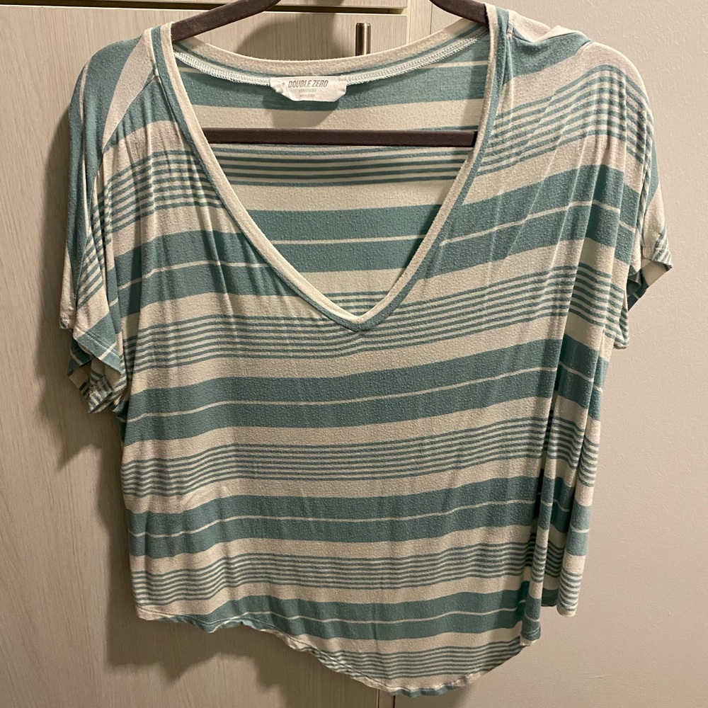 Stripped shirt from double zero.